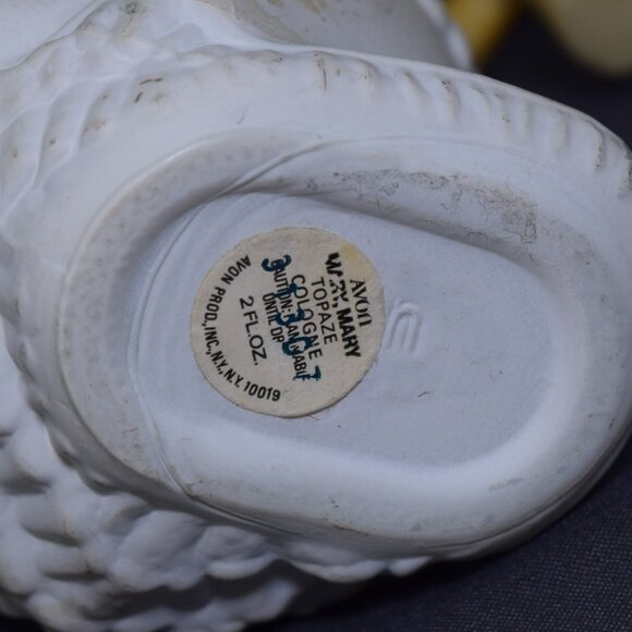 Vintage Avon Mary Mary Cologne Decanter Bottle Collect Perfume Scent Topaz 31307 - Picture 8 of 10